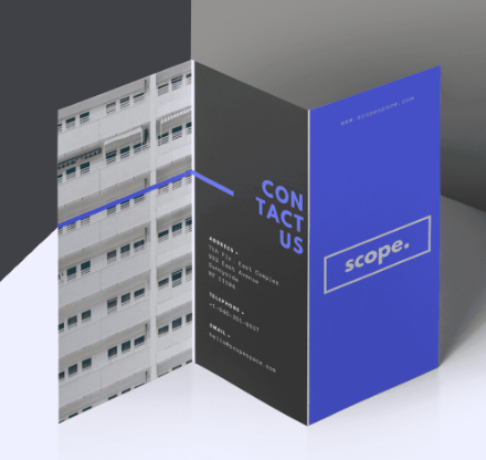 Z-fold brochure